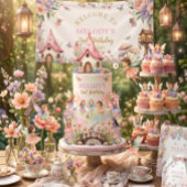 ファンタジーな妖精の庭 1歳の誕生日ギフト 台座サイン