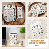 Whimsical Funny Animals 2nd Birthday Party 横断幕