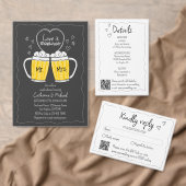 手描き弓リングや輪&ワイお洒落ンフォト結婚ズ セーブザデート (この独立クリエイターのコレクションをカスタマイズ。)