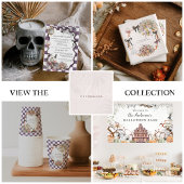 ヴィンテージ不気味コテージコアハロウィーンステッカー ラウンドシール