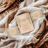 Whisked Away Vintage Baking Bridal Shower 招待状