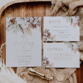 ディヴァインボホホワイトフローラオールシーズ結婚ンズ 招待状