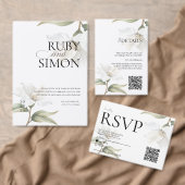 Elegant Oriental Magnolia Rehearsal Dinner 招待状 (この独立クリエイターのコレクションをカスタマイズ。)