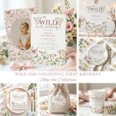 Wild & Onederful Wildflower 1st Birthday Party 紙コップ