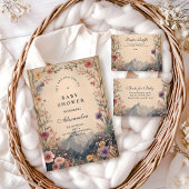 Wildflower Mountain Baby Shower 招待状