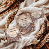 Wildflower Mountain Birthday Elegance 招待状