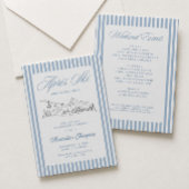 ウィンタースキー後バチェラー・パーティー 招待状