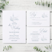 Winter Blue Enclosure Card Details エンクロージャーカード (この独立クリエイターのコレクションをカスタマイズ。)