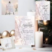 ウィンターワンダーランドブランチ披露宴 招待状
