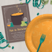 魔女のカルドロンハロウィーン 招待状