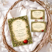 Enchanted Woodland Storybook Diapper Raffle エンクロージャーカード