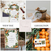 晩夏シトラスフローラ |ボタニカル結婚ズ 箔招待状