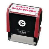 COLLECTIONSに対する発行Red セルフインキングスタンプ (商品)