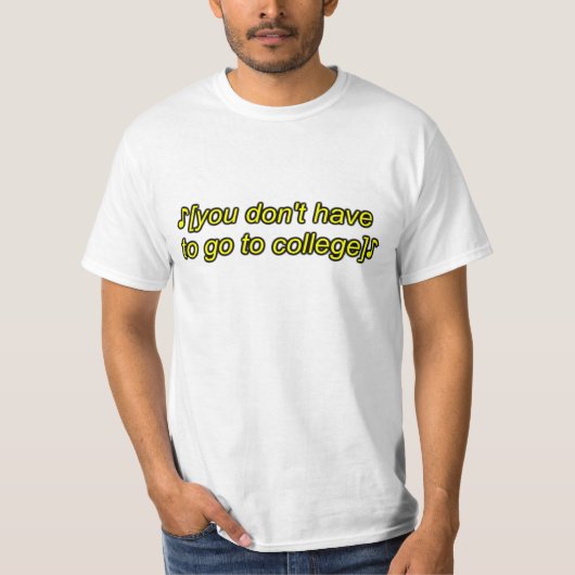 colleg tシャツ (正面)