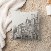 Collegeケンブリッジ2007年王 クッション (ブランケット)