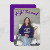 College Acceptance Reveal エンクロージャーカード (正面/裏面)