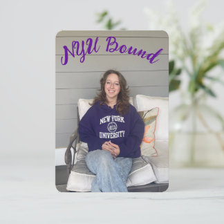 College Acceptance Reveal エンクロージャーカード