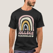 College counselor appreciation high school counsel tシャツ (正面)