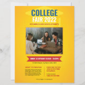 College Fair Flyer Template Template (正面)