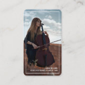 College Fund Modern Minimal Typography Teal エンクロージャーカード (正面)