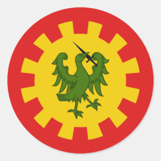 College of Saint Christina Populace Badge ラウンドシール