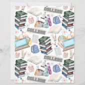 College Scrapbook Paper (裏面)