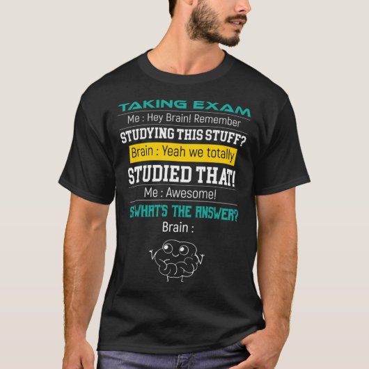 College Student 100 Days of School High School 11 Tシャツ (正面)