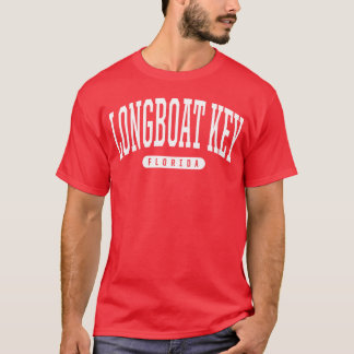 College Style ロングボートキー フロリダ娘 Tシャツ