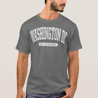 College Style Washington Dc District Of Columbia g Tシャツ