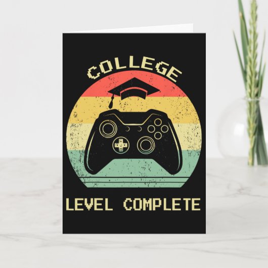 College University Graduation Level Complete Video カード (正面)