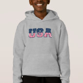 College USA Font Red White Blue Stars And Stripes (正面)
