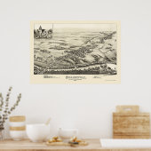 Collegeville, PAパノラママップ – 1894 ポスター (キッチン)