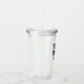 Collegiateチームブライドバチェロレッテ アクリルタンブラー (右)