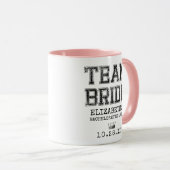 Collegiateチームブライドバチェロレッテ マグカップ (正面右)