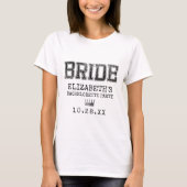Collegiate Brideバチェロレッテ Tシャツ (正面)