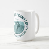 Collegiate Peaks Loop(T) コーヒーマグカップ (正面右)