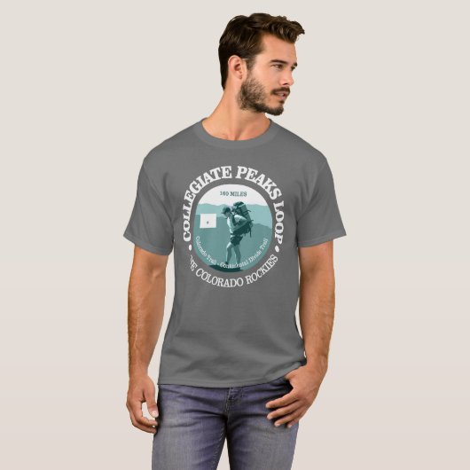 Collegiate Peaks Loop(T) Tシャツ (正面フル)