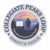 Collegiate Peaks (rd2) シール (正面)