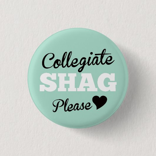 Collegiate Shag Please Arctic 缶バッジ (正面)