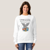 Collegio Armeno Moorat Raphaelの女性のスエットシャツ スウェットシャツ (正面フル)