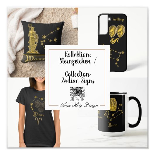 Collektion Zodiac Signs - フォトプリント (正面)