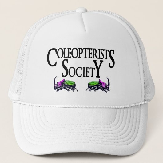 Colleopterists SocietyロゴII キャップ (正面)