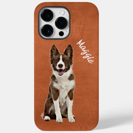 Collie縁ど Caseグランジ-Mate iPhoneケース Case-Mate iPhoneケース (裏面)