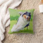 Collie クッション (ブランケット)