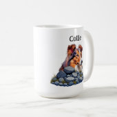 COLLIE - コリーが大好き コーヒーマグカップ (正面右)