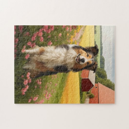 Collie ジグソーパズル (横)