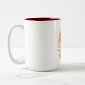 Collie Egg ツートーンマグカップ (左)