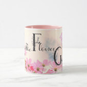 Collie Flower Girl マグカップ (中央)