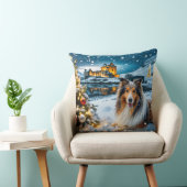 Collie Holiday クッション (椅子)