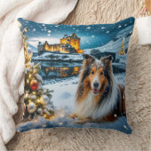 Collie Holiday クッション (ブランケット)